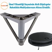 Pars Lüks Mobilya Oturma Grubu Kanepe Sehpa Tv Ünitesi Koltuk Ayağı Baza Ayakları Füme 12 Cm thumbnail 5