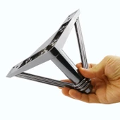 Pars Lüks Mobilya Oturma Grubu Kanepe Sehpa Tv Ünitesi Koltuk Ayağı Baza Ayakları Füme 12 Cm thumbnail 6