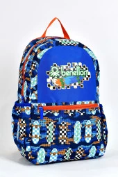 United Colors Of Benetton Erkek Çocuk 2'li Okul Seti İlkokul Çantası ve Beslenme Çantası 03693 thumbnail 3