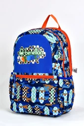 United Colors Of Benetton Erkek Çocuk 2'li Okul Seti İlkokul Çantası ve Beslenme Çantası 03693 thumbnail 6