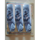 fındık bebe erkek bebek 3'lü çorap seti - 5