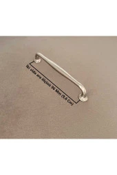 Dekor Oba İnox Mobilya Dolap Tv Ünitesi Yatak Odası Vestiyer Mutfak Çekmece Kulpu 96 Mm 2 Adet thumbnail 2