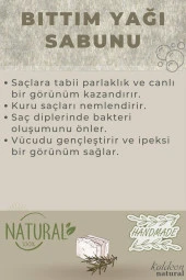Bıttım Yağı Sabunu El Yapımı Doğal 120 G thumbnail 3