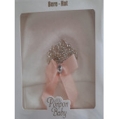 Pelite Ponpon Baby Ponpon Kral Taçlı Şapka Seti Kız Çocuklar - 7