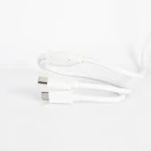 Tecno Casper Via M35 İle Uyumlu Çift UsbA & Type-C ve Micro Çıkışlı Kablolu Hızlı Şarj Aleti - 3