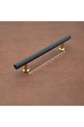 Doruk Siyah Gold Tv Ünitesi Vestiyer Yatak Odası Mutfak Dolap Çekmece Kulpu 192 Mm (19,2 Cm) 20 Adet thumbnail 2