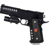 Oyuncak lazerli Tabanca 5 paket boncuk Hediye - 4