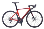 Salcano Xrs001 Uci 105 Disc Karbon Yol Bisikleti Siyah Kırmızı - 1