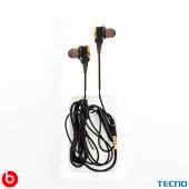 Tecno Hot Beats 3D Hifi 4 Hoparlörlü Pova 5 Pro 3.5mm Jack Girişli Kablolu Mikrofonlu Kulaklık Siyah - 6