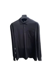 Simenti Polo Yaka Cepli Rahat Kalıp Sweatshirt Battal Beden - 1