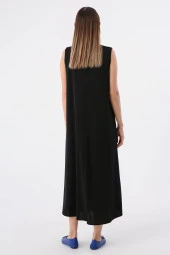 Allday Siyah Basic Elbise Astarı - 4