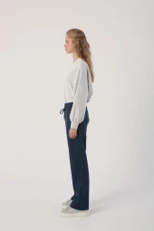 Allday Koyu Indigo Cepli Eşofman Altı - 3