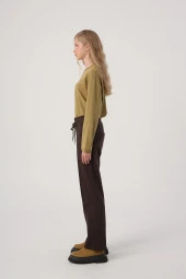 Allday Acı Kahve Cepli Eşofman Altı thumbnail 3