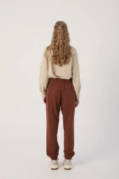 Allday Açık Kahve Jogger Eşofman Altı thumbnail 4