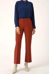 Allday Kiremit Cepli Bol Paça Pantolon thumbnail 2