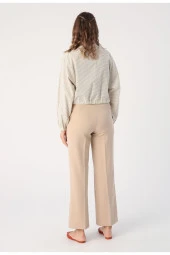 Allday Bej Cepli Bol Paça Pantolon - 4