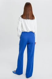 Allday Saks Cepli Bol Paça Pantolon - 4