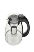 Çelik Süzgeçli Cam Çaycı Servis Demlik 1500 Ml. Royaleks-7488 - 1