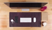 Deri Masa Matı 80*37cm TN6 Mor - 2