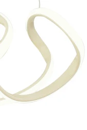 Dekorluna Modern Enzo Krem Modern Sarkıt Led Avize - 3