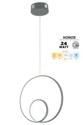 Dekorluna Juno Füme Modern Sarkıt Led Avize - 2