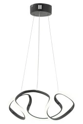 Dekorluna Modern Enzo Siyah Modern Sarkıt Led Avize 35 cm - 2