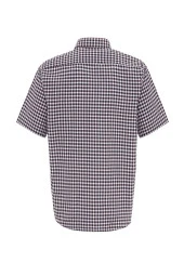 Kısa Kol Regular Kalıp Kareli Gömlek thumbnail 4