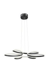 Dekorluna Flora Siyah Modern Sarkıt Led Avize - 2