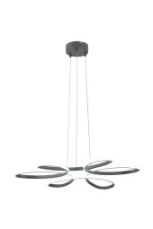 Dekorluna Flora Füme Modern Sarkıt Led Avize - 2