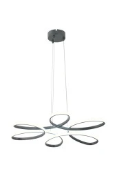 Dekorluna Flora Füme Modern Sarkıt Led Avize - 3