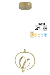 Dekorluna Venita Eskitme Modern Sarkıt Led Avize Salon Mutfak Oda Hol Ledli Avize - 2