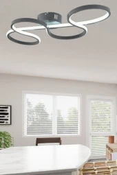 Dekorluna Porima Füme Modern Sarkıt Led Avize - 1