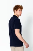 Erkek Fit Extra Polo Yaka Yarım Fermuarlı Klasik Triko T-Shirt - 11