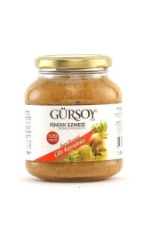 Gürsoy Çifte Kavrulmuş Fındık Ezmesi Cam Kavanoz 320 g X 2 Adet - 1