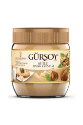Gürsoy Sütlü Fındık Kreması Cam Kavanoz 400 G - 1