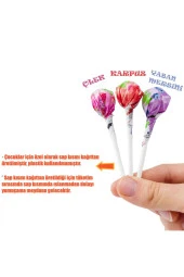 MOM Organik Lolipop (çilek, Karpuz, Yaban Mersini Ve C Vitamini) 10 Adet - 3