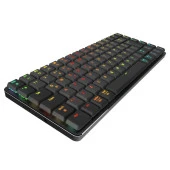 Rampage W-Granıte Siyah/Gri Low Profile Red Swıtch Q Rgb 2,4 Ghz+ Bt Mekanik Gaming Oyuncu Klavye - 4