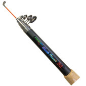 Powerex Black Power 3.60 cm. 150-200 gr. Atarlı Mantar Uzun Sap Teleskopik Olta Kamışı - 3