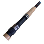 Powerex Black Power 3.60 cm. 150-200 gr. Atarlı Mantar Uzun Sap Teleskopik Olta Kamışı - 4
