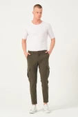 Erkek Regular Fit Kargo Cepli Jogger Spor Pantolon - 10