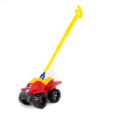 Oyuncak Atv Sopalı Sevimli Atv Kırmızı 25 Cm - 1