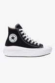 Converse Chuck Taylor All Star Move Hi Kadın Siyah Sneaker 568497C - 1