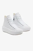 Converse Chuck Taylor All Star Move Platform Kadın Beyaz Sneaker 568498C thumbnail 4