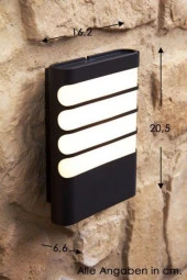 30 Watt Günışığı Ledli Bahçe Balkon, Teras, Kamelya Apliği, Tavan Aplik, Duvar Aplik, Led Armatür - 2