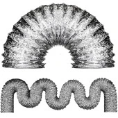 Aletçantam Telli Aspiratör Borusu Davlumbaz Baca Havalandırma Helezon 10mt - 1