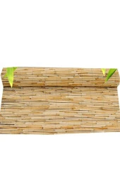Hasır Evi Bambu Kamış Hasır Bahçe Çiti Gölgelik Balkon Çiti 2,50 Metre x 2,50 Metre - 2