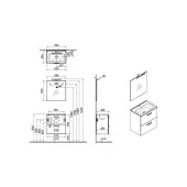 VitrA Mia Cordoba 60cm Banyo Dolabı Set - 2