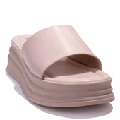 Dagoster DZA07-1241302C Ten Spor Topuklu Kadın Terlik - 1