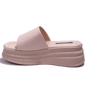 Dagoster DZA07-1241302C Ten Spor Topuklu Kadın Terlik - 3