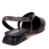 Dagoster DZA07-36503811C Siyah Klasik Topuklu Kadın Ayakkabı - 4